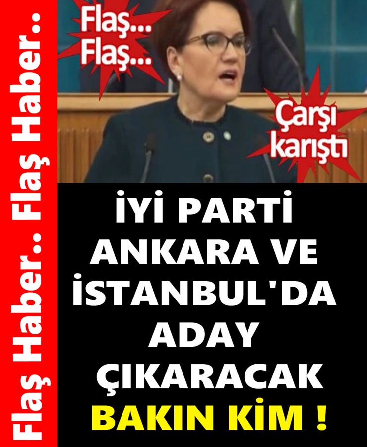 İyi Parti Ankara ve İstanbul'da Aday Çıkaracak
